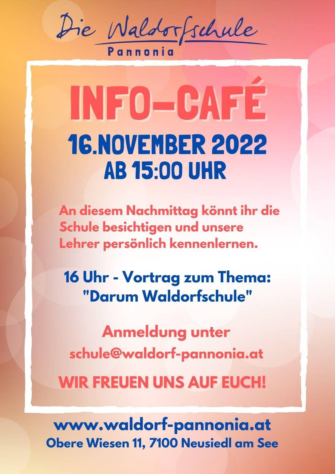 INFO-CAFÈ Schulbesichtigung am 16.11.2022